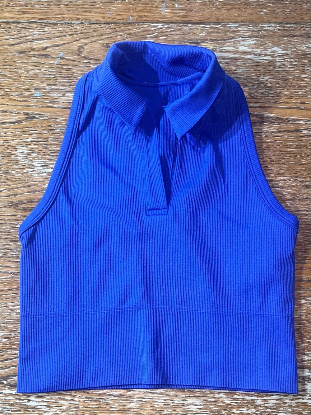 Athleta Aurora Seamless Crop Polo Tank Size XS